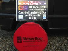 AUDIT BATY Perméabilité à l'air sur Pléneuf-Val-André